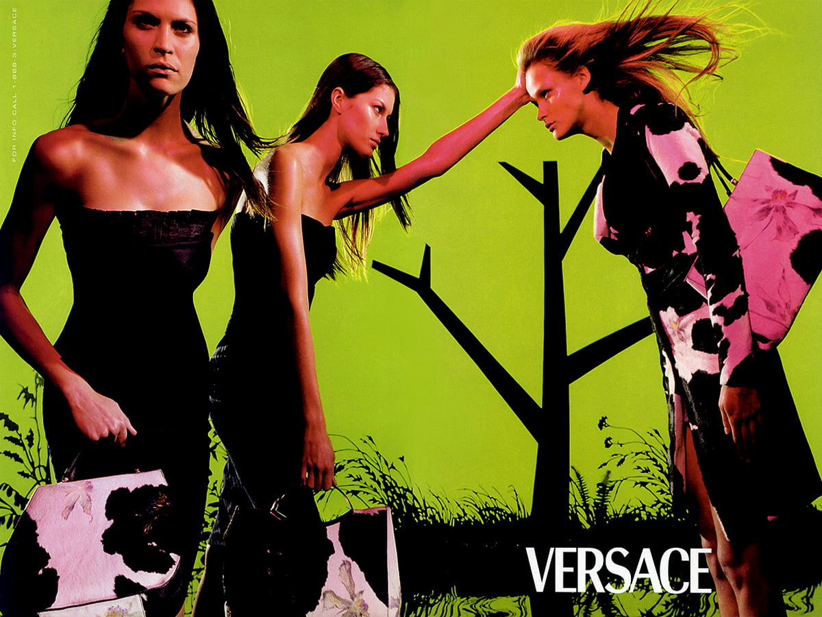 Versace, dans, meisjes, mode, poster - bureaublad achtergrond 1600x1200