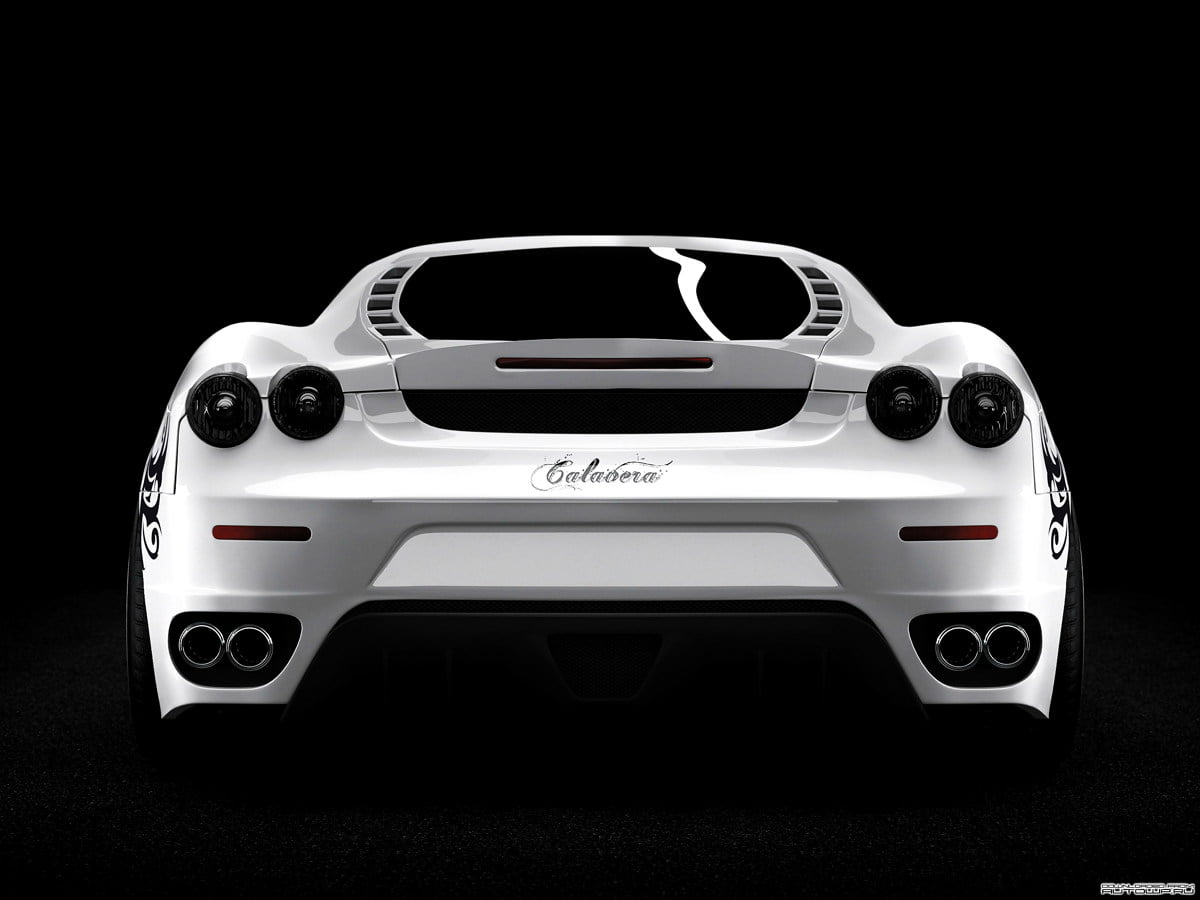 Gratis achtergrond HD : Ferrari, auto's, witte, supercar, zwarte