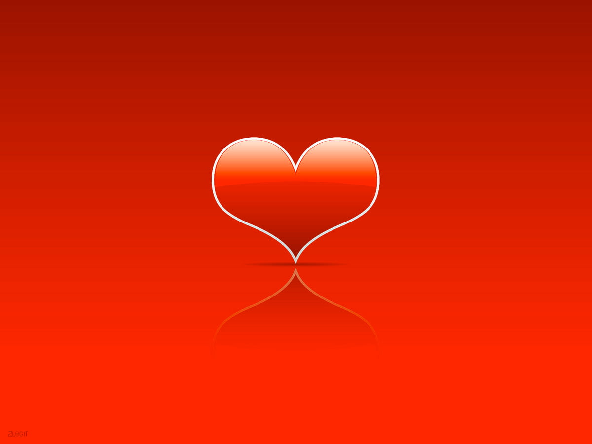 1600x1200 achtergrond - Valentijn, hart-, rode, liefde, Valentijnsdag