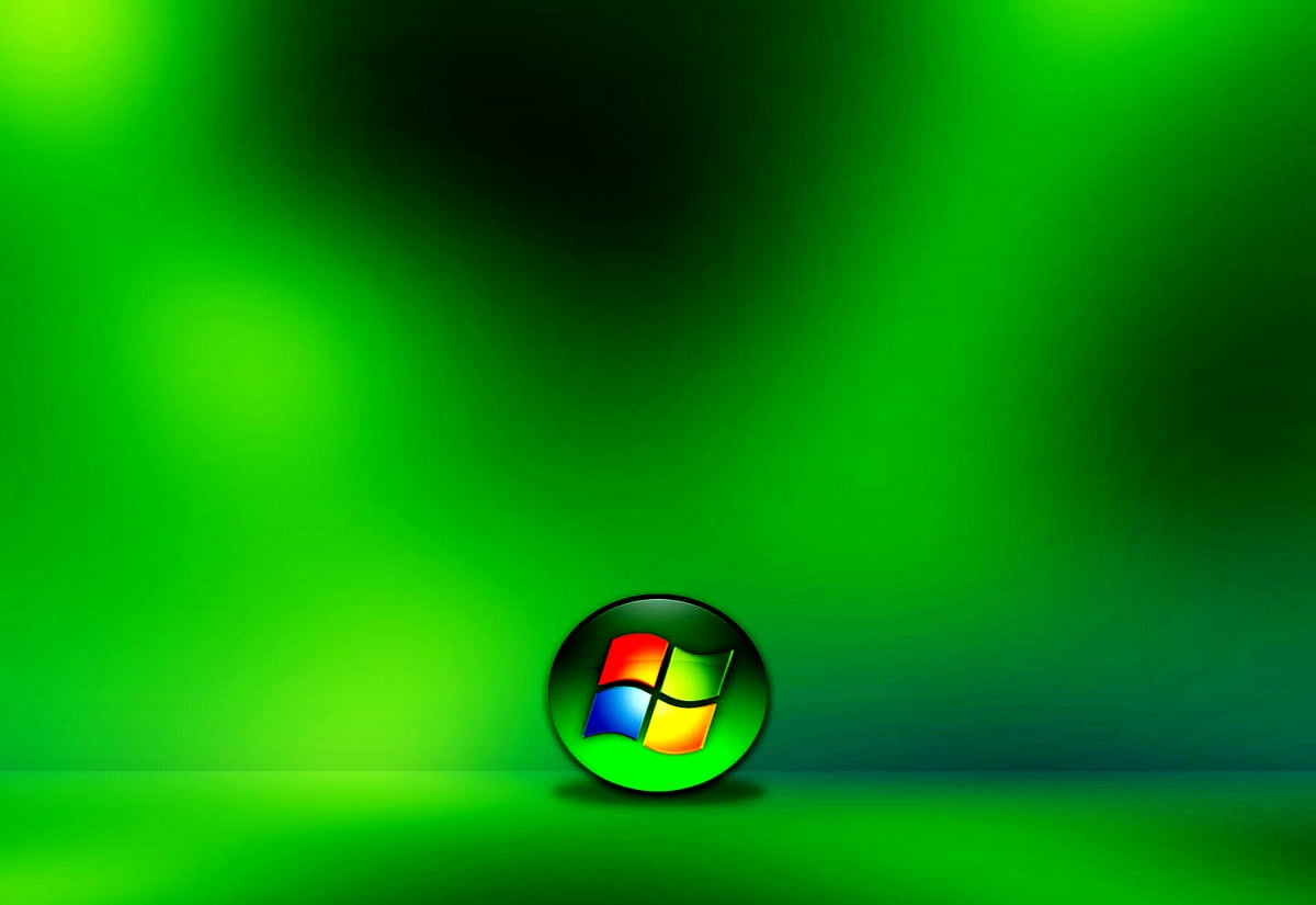 Windows Vista, groene, laten vallen, Amerikaans voetbal, macro - bureaublad achtergrond (1600x1100)