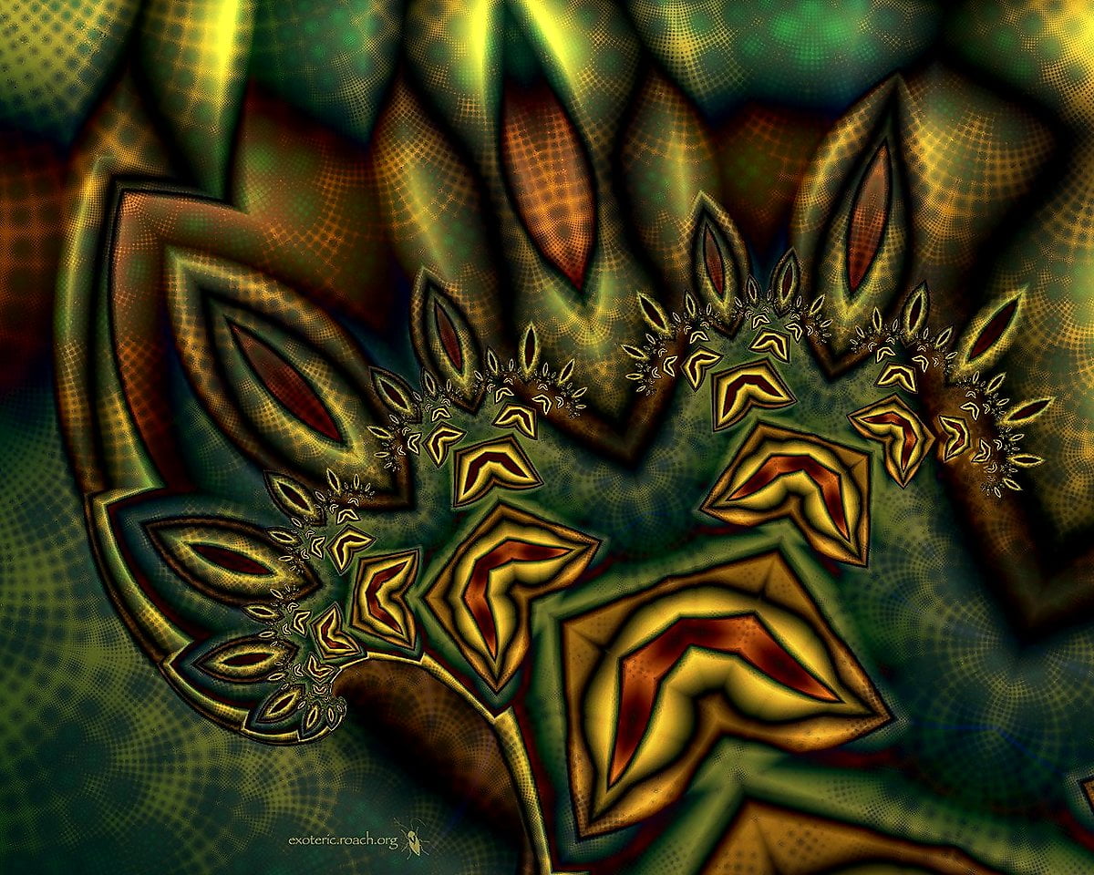 Afbeelding Voor Achtergrond Fractal Schilderen Kunst Download Afbeeldingen