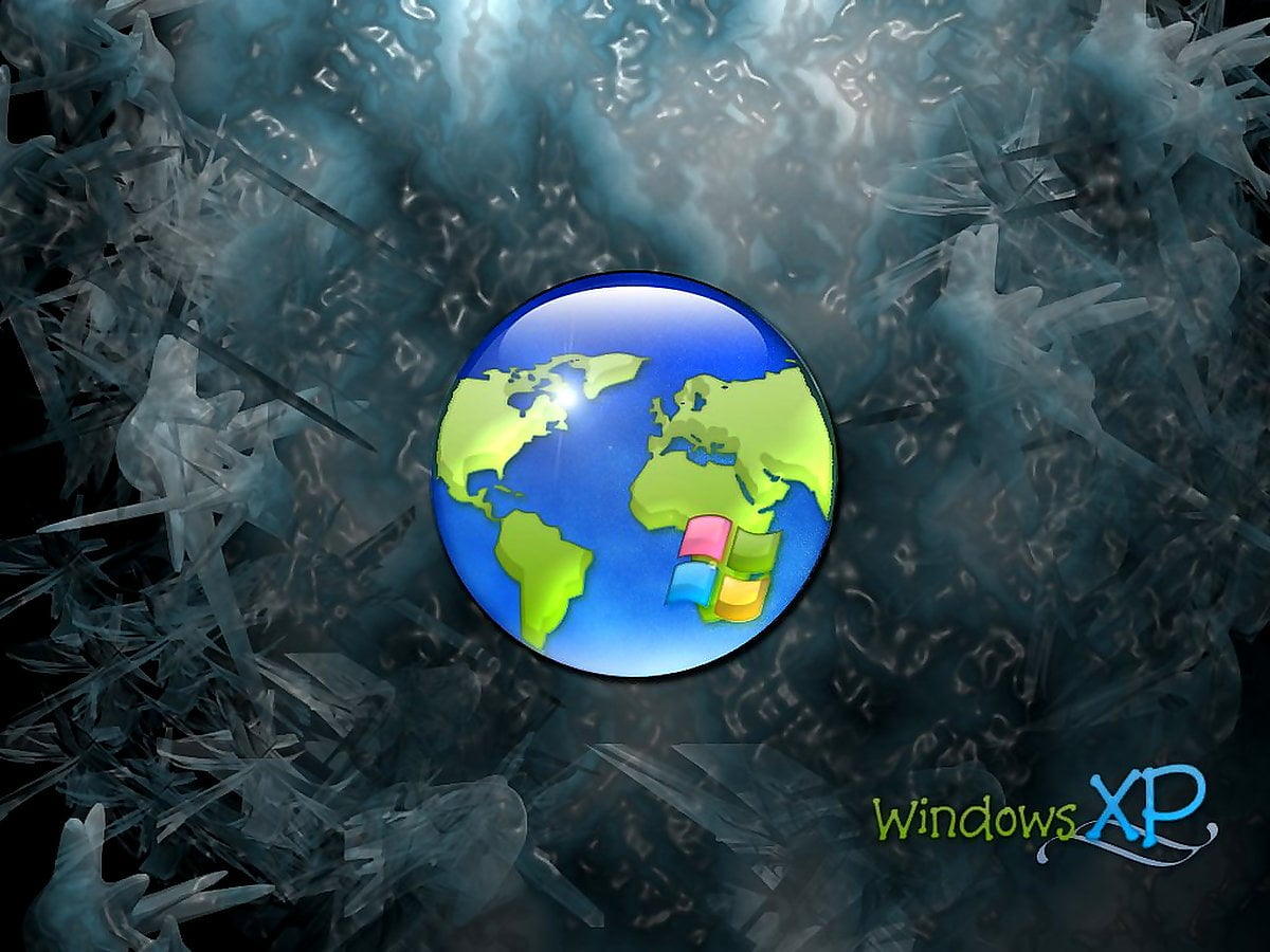 Microsoft, aarde, wereld-, planeet, wereldbol - achtergrond (1024x768)