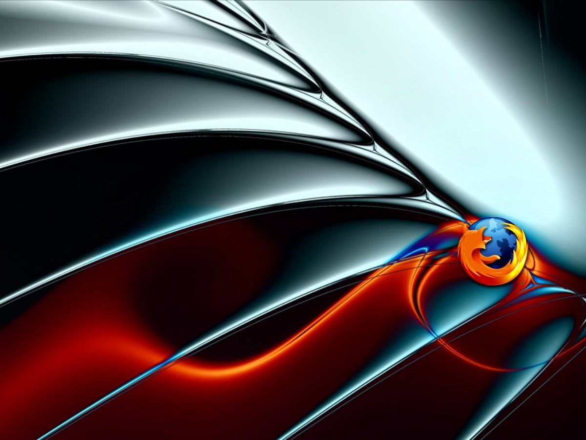 Firefox, abstracte, grafisch ontwerp, ontwerp, tekenfilms ()