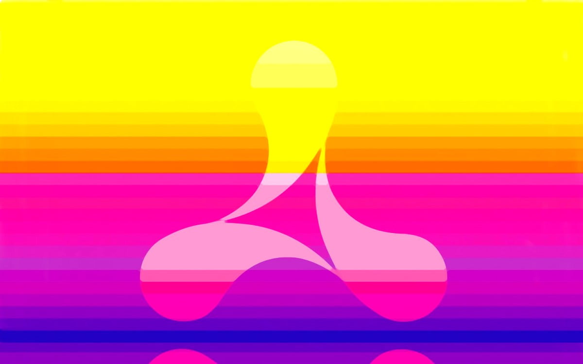 Disco afdrukken, gele, lijn, roze, abstracte : afbeelding voor achtergrond (1600x1000)