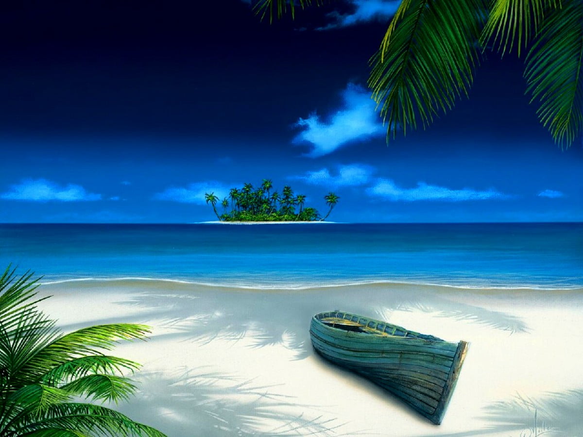 Achtergrond Strand Natuur Tropen 1600x900 🔥 Gratis Top Achtergronden