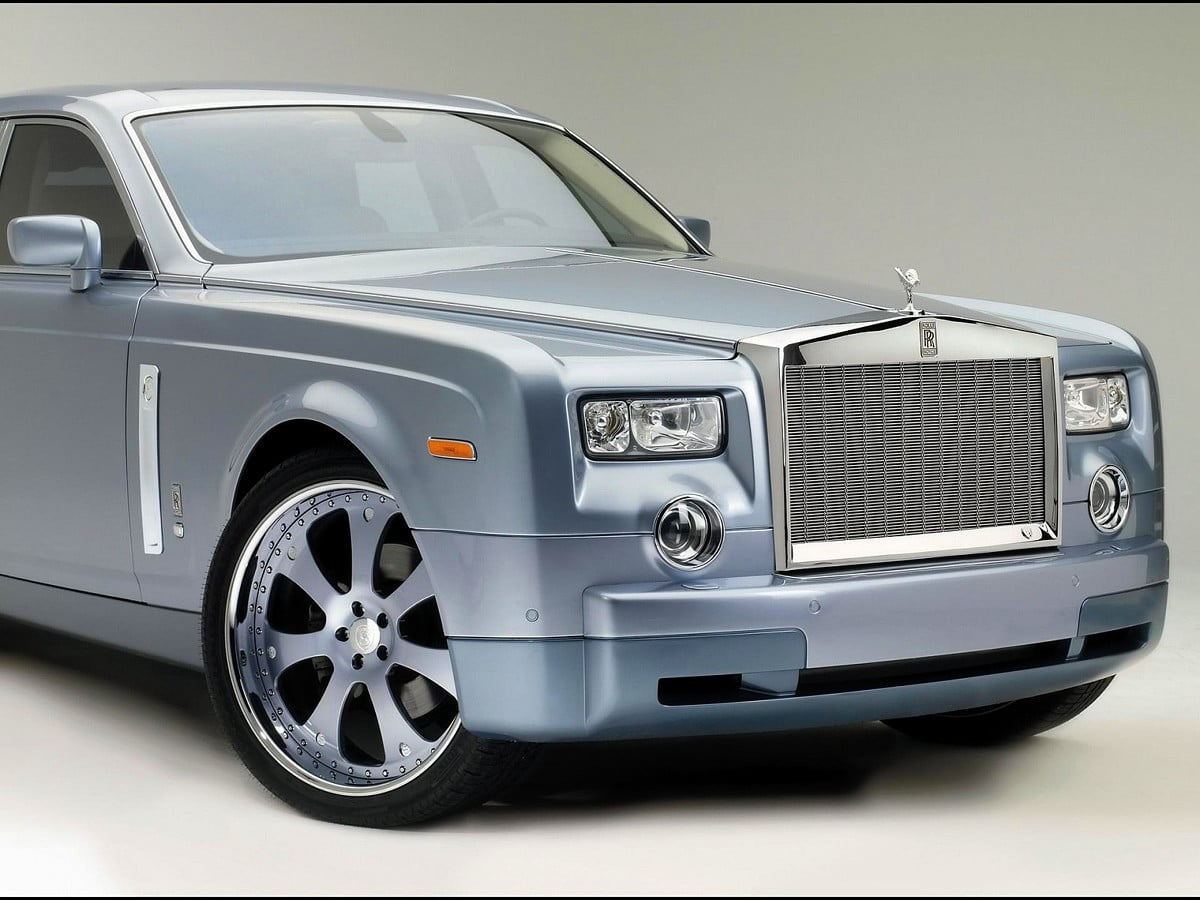 Witte Rolls-Royce : achtergrond 1600x1200
