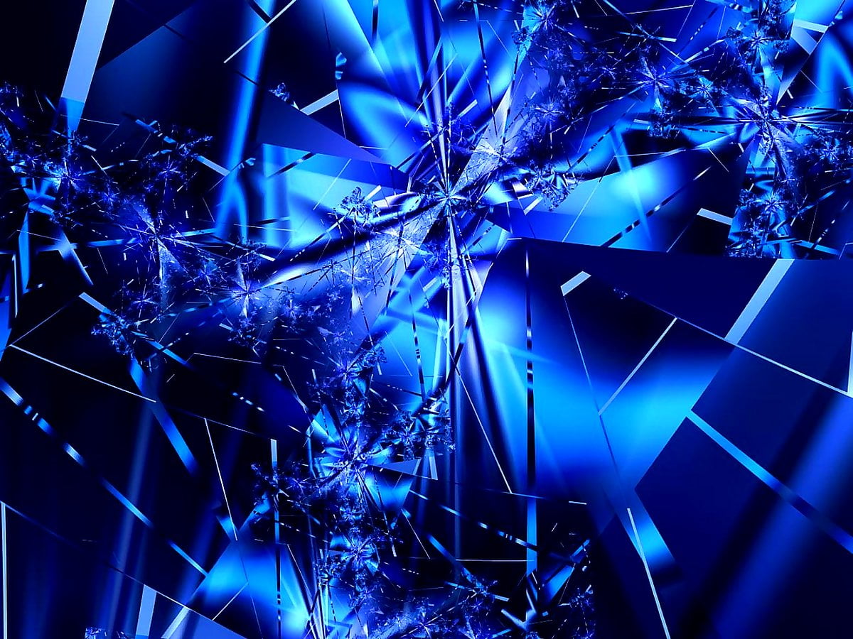 Kunst, digitale kunst, abstracte, blauwe, licht / gratis achtergrond afbeelding (1152x864)