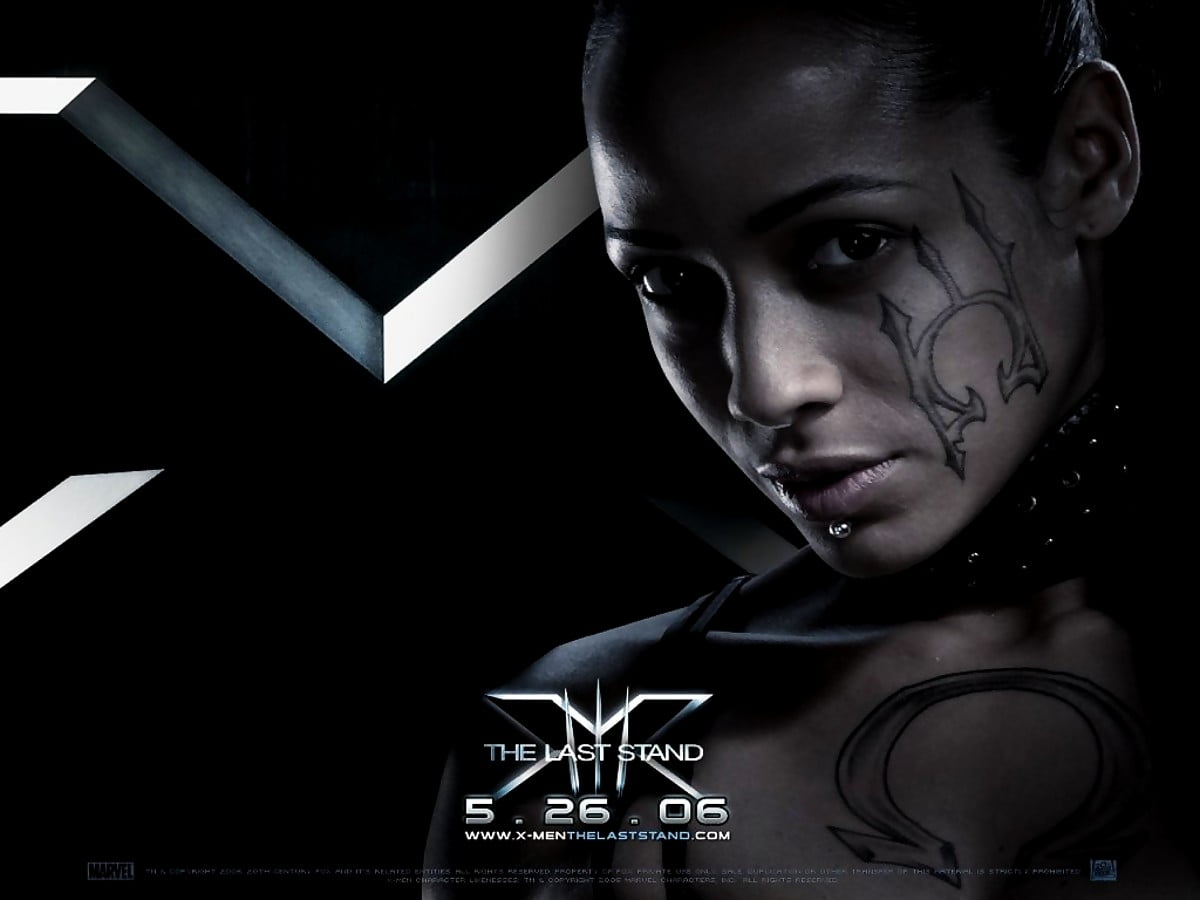 Poster, duisternis, albumhoes, Heren, grafisch ontwerp (scène uit film "X-Men")