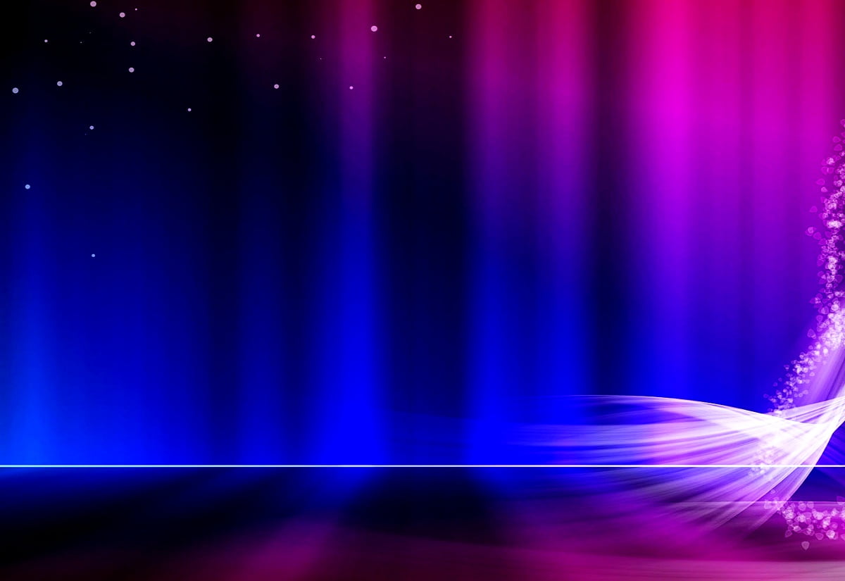 Blauwe, paarse, Windows Vista, licht, abstracte : HD achtergrond (1600x1100)