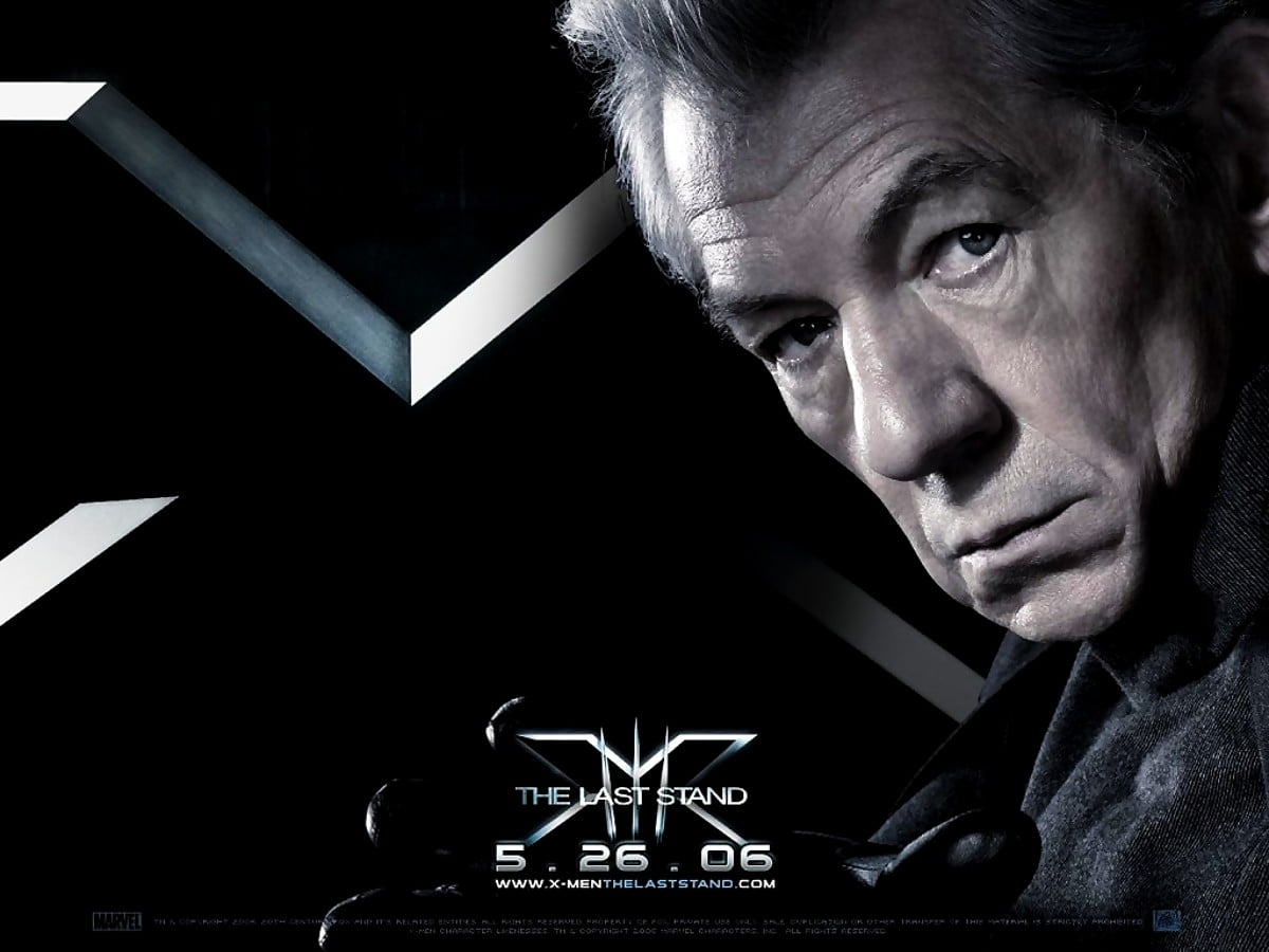 Ian McKellen (scène uit film "X-Men") - HD bureaublad achtergrond 1024x768