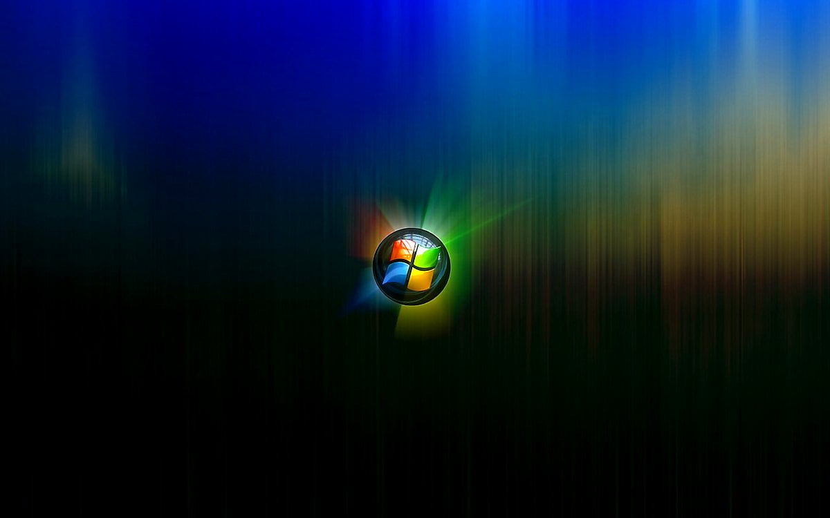 Microsoft, blauwe, licht, besturingssysteem, technologie