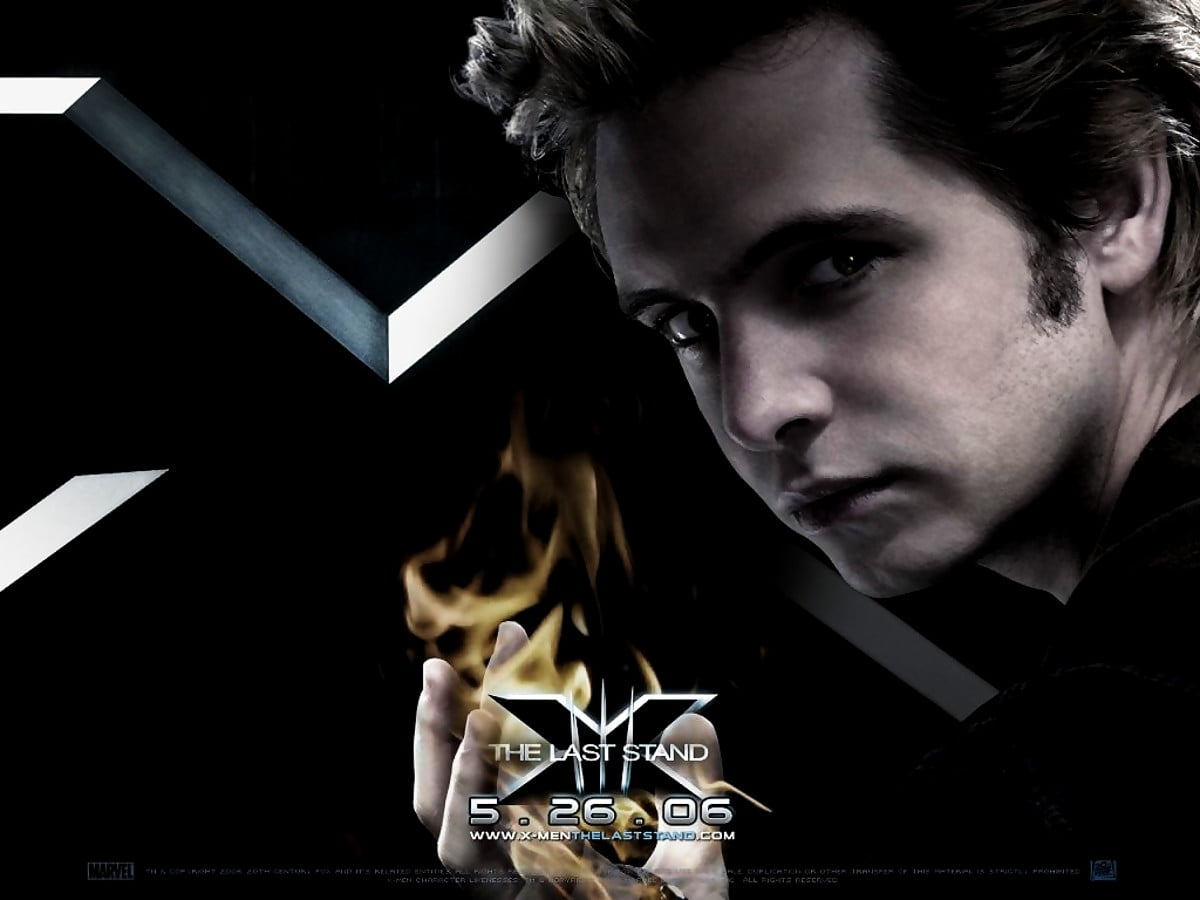 Heren, duisternis (scène uit film "X-Men") - desktop achtergrond