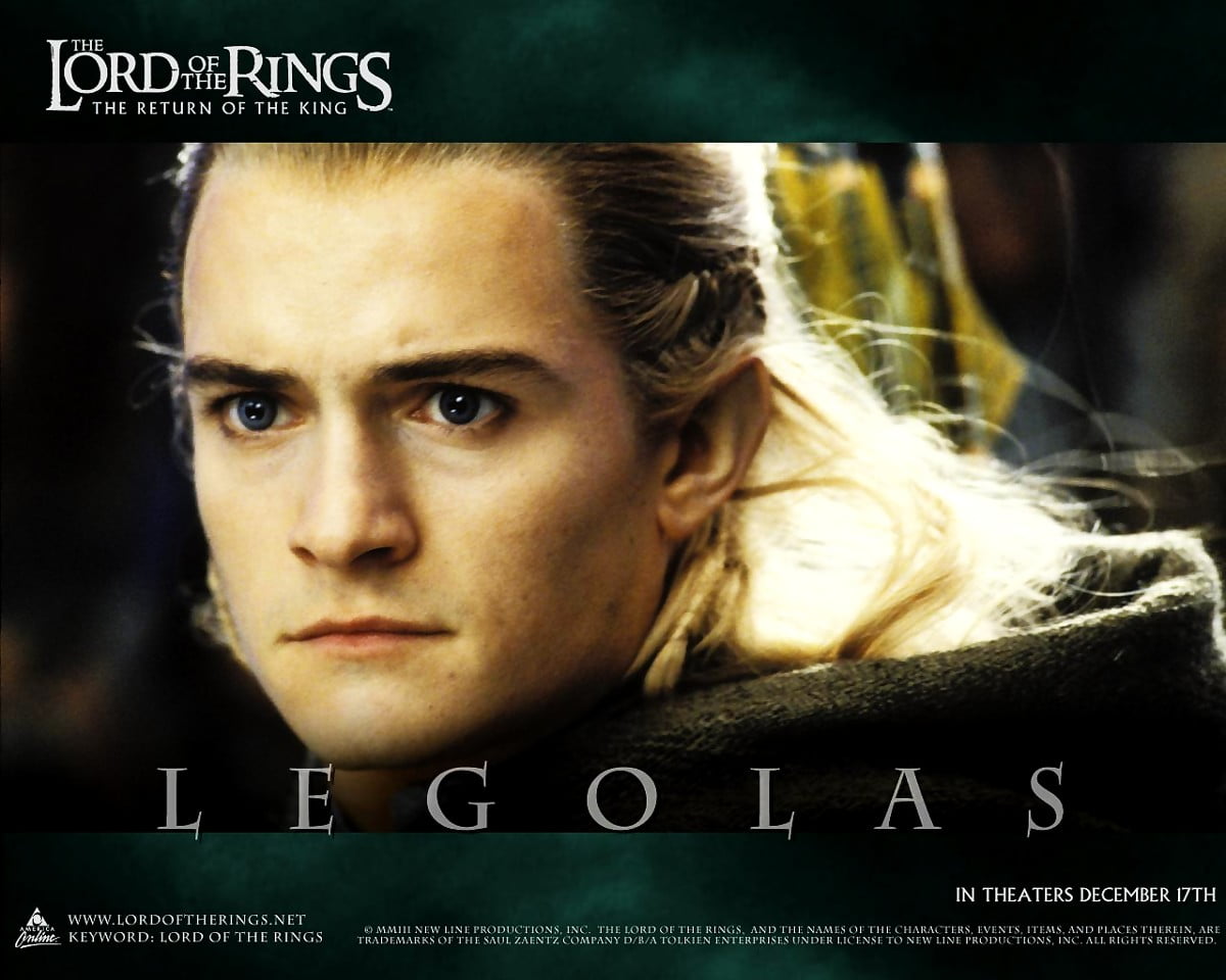 Mooie achtergrond Orlando Bloom, In De Ban Van De Ring, Poster | TOP